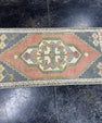 Turkish Mini Rug Oriental Hand Knotted Vintage Rug  1'9'' x  3'10'' #12075