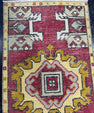 Turkish Mini Rug Oriental Hand Knotted Vintage Rug  1'6'' x  2'11'' #12072