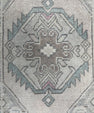 Turkish Mini Rug Oriental Hand Knotted Vintage Rug  1'6'' x  3' #12071