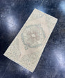 Turkish Mini Rug Oriental Hand Knotted Vintage Rug  1'6'' x  3' #12071