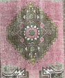 Turkish Mini Rug Oriental Hand Knotted Vintage Rug  1'7'' x  3'4'' #12066