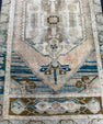 Turkish Mini Rug Oriental Hand Knotted Vintage Rug  1'8'' x  3'2'' #12059