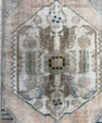 Turkish Mini Rug Oriental Hand Knotted Vintage Rug  1'8'' x  3'2'' #12059