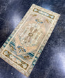 Turkish Mini Rug Oriental Hand Knotted Vintage Rug  1'8'' x  3'2'' #12059