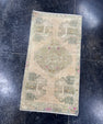 Turkish Mini Rug Oriental Hand Knotted Vintage Rug  1'5'' x  2'8'' #12062