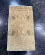 Turkish Mini Rug Oriental Hand Knotted Vintage Rug  1'3'' x  2'2'' #12064