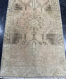 Turkish Mini Rug Oriental Hand Knotted Vintage Rug  1'3'' x  2'2'' #12064