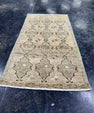 Turkish Mini Rug Oriental Hand Knotted Vintage Rug  1'8'' x  3'2'' #12055