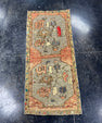 Turkish Mini Rug Oriental Hand Knotted Vintage Rug  1'6'' x  3'3'' #12057