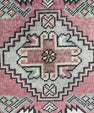 Turkish Mini Rug Oriental Hand Knotted Vintage Rug  1'7'' x  1'9'' #12051