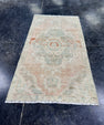 Turkish Mini Rug Oriental Hand Knotted Vintage Rug  1'6" x  2'8'' #12047