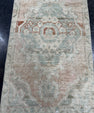 Turkish Mini Rug Oriental Hand Knotted Vintage Rug  1'6" x  2'8'' #12047