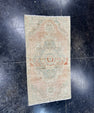 Turkish Mini Rug Oriental Hand Knotted Vintage Rug  1'6" x  2'8'' #12047