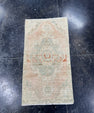 Turkish Mini Rug Oriental Hand Knotted Vintage Rug  1'6" x  2'8'' #12047
