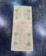 Turkish Mini Rug Oriental Hand Knotted Vintage Rug  1'7'' x  3'7'' #12049