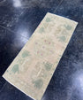 Turkish Mini Rug Oriental Hand Knotted Vintage Rug  1'7'' x  3'7'' #12049