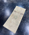 Turkish Mini Rug Oriental Hand Knotted Vintage Rug  1'5'' x  3'1'' #12050