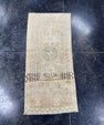 Turkish Mini Rug Oriental Hand Knotted Vintage Rug  1'5'' x  3'1'' #12050