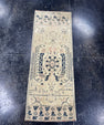 Turkish Mini Rug Oriental Hand Knotted Vintage Rug  1'3" x  3'3'' #12045