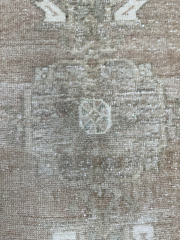Turkish Mini Rug Oriental Hand Knotted Vintage Rug  1'9" x  2'9'' #12042