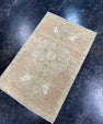 Turkish Mini Rug Oriental Hand Knotted Vintage Rug  1'9" x  2'9'' #12042