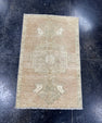 Turkish Mini Rug Oriental Hand Knotted Vintage Rug  1'9" x  2'9'' #12042