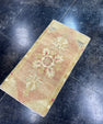Turkish Mini Rug Oriental Hand Knotted Vintage Rug  1'6" x  2'11'' #12041