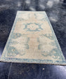 Turkish Mini Rug Oriental Hand Knotted Vintage Rug  1'9" x  3'4'' #12039