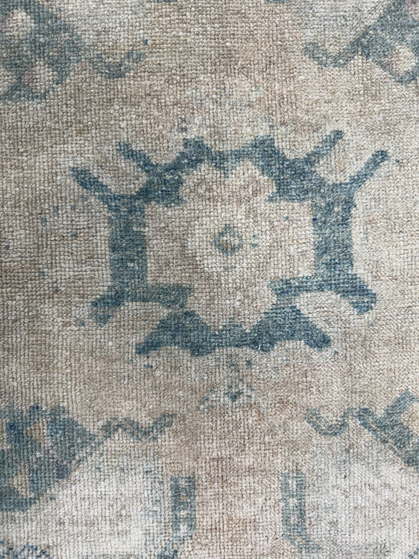 Turkish Mini Rug Oriental Hand Knotted Vintage Rug  1'9" x  3'4'' #12039