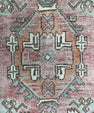 Turkish Mini Rug Oriental Hand Knotted Vintage Rug  1'7" x  2'10'' #12035