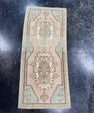 Turkish Mini Rug Oriental Hand Knotted Vintage Rug  1'6" x  3'5'' #12029