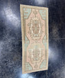 Turkish Mini Rug Oriental Hand Knotted Vintage Rug  1'6" x  3'5'' #12029