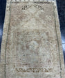 Turkish Mini Rug Oriental Hand Knotted Vintage Rug  1'5" x  2'10'' #12028