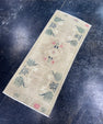 Turkish Mini Rug Oriental Hand Knotted Vintage Rug  1'6" x  3'6'' #12026
