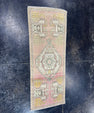 Turkish Mini Rug Oriental Hand Knotted Vintage Rug  1'6" x  3'8'' #12023
