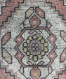 Turkish Mini Rug Oriental Hand Knotted Vintage Rug  1'6" x  3' #12025