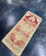 Turkish Mini Rug Oriental Hand Knotted Vintage Rug  1'7" x  3'7'' #12018