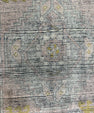 Turkish Mini Rug Oriental Hand Knotted Vintage Rug  1'5" x  3'1'' #12009