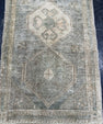Turkish Mini Rug Oriental Hand Knotted Vintage Rug  1'5" x  2'10'' #12006