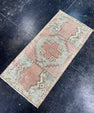 Turkish Mini Rug Oriental Hand Knotted Vintage Rug  1'6" x  3'2'' #12012