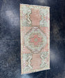 Turkish Mini Rug Oriental Hand Knotted Vintage Rug  1'6" x  3'2'' #12012