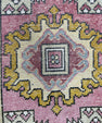 Turkish Mini Rug Oriental Hand Knotted Vintage Rug  1'6" x  3'1'' #12013