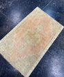 Turkish Mini Rug Oriental Hand Knotted Vintage Rug  1'9" x  2'9'' #12014