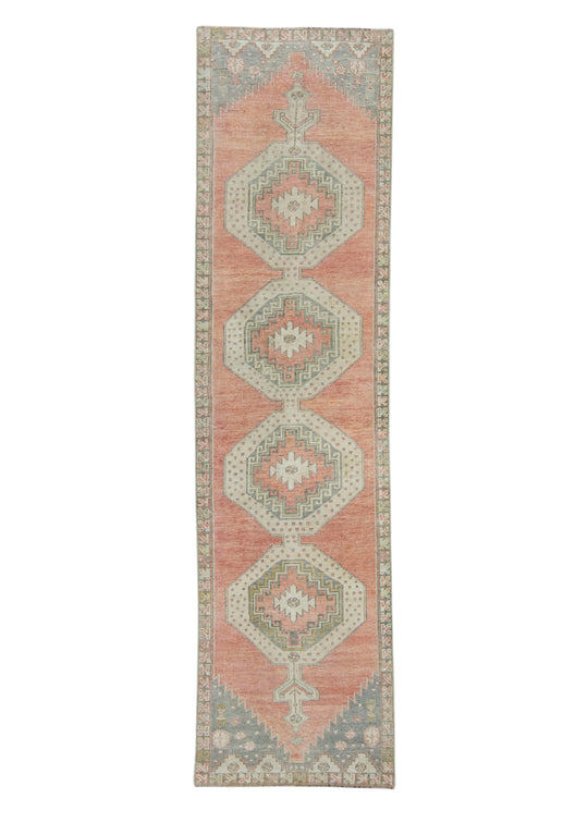 Turkish Anatolian Runner Rug 2'7" x 9'9" #18059