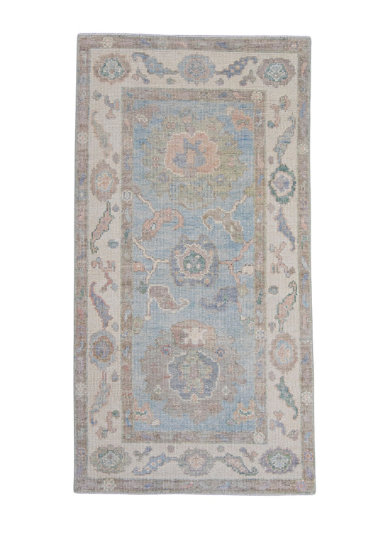 Turkish Oushak Rug 3' x 5'8" #16588