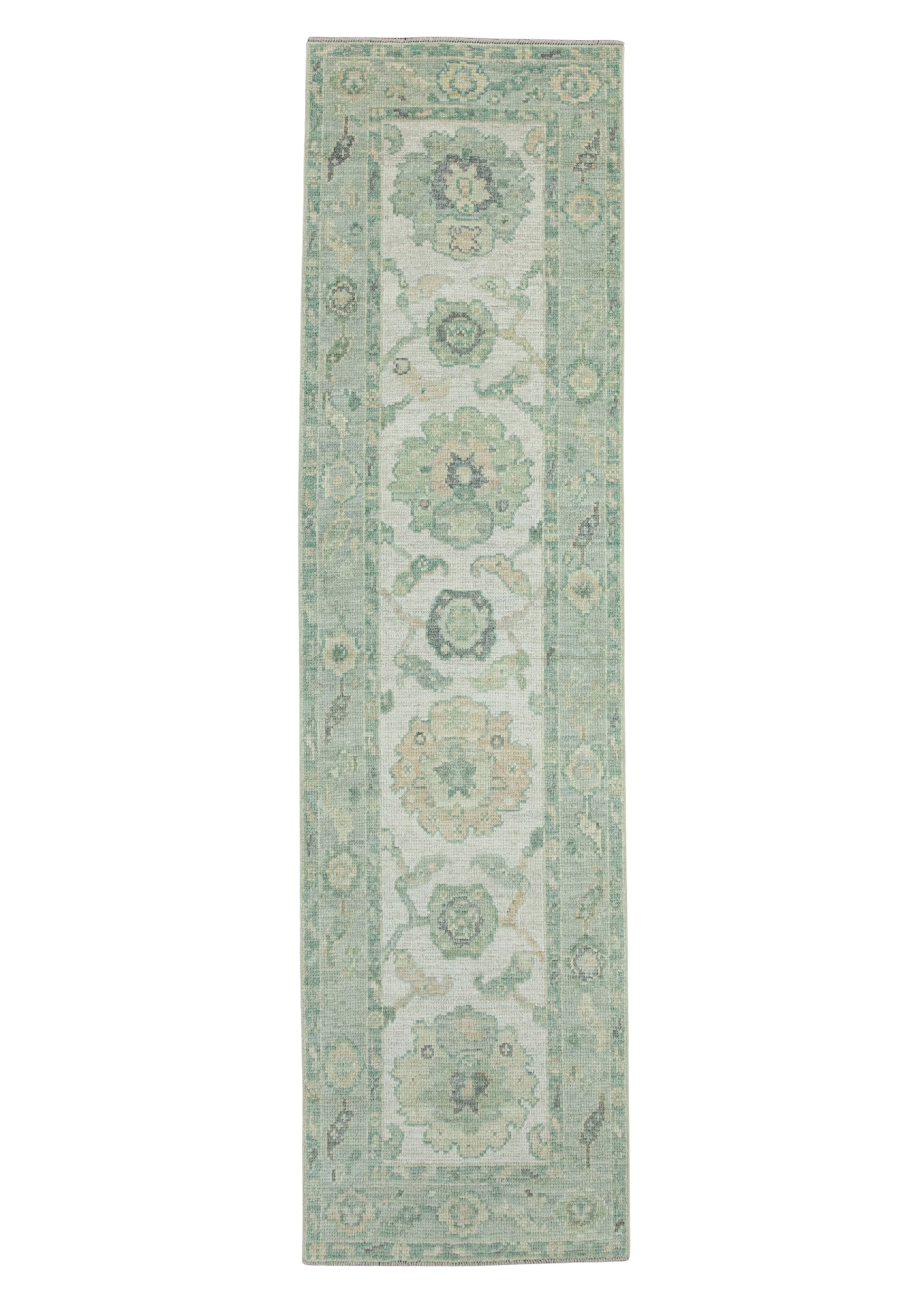 Turkish Oushak Rug 2'2"x 8' #19473