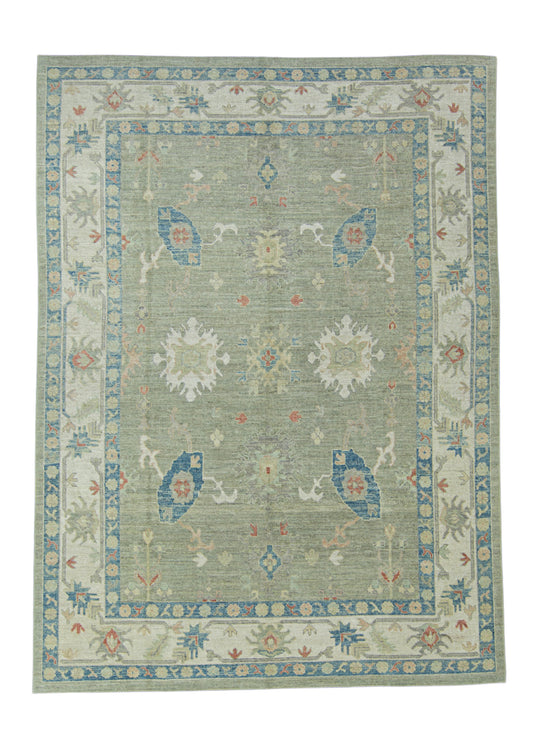 Turkish Oushak Rug 9' x 12'1" #17732