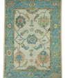 Turkish Oushak Rug 5'1" x 7'3" #17209