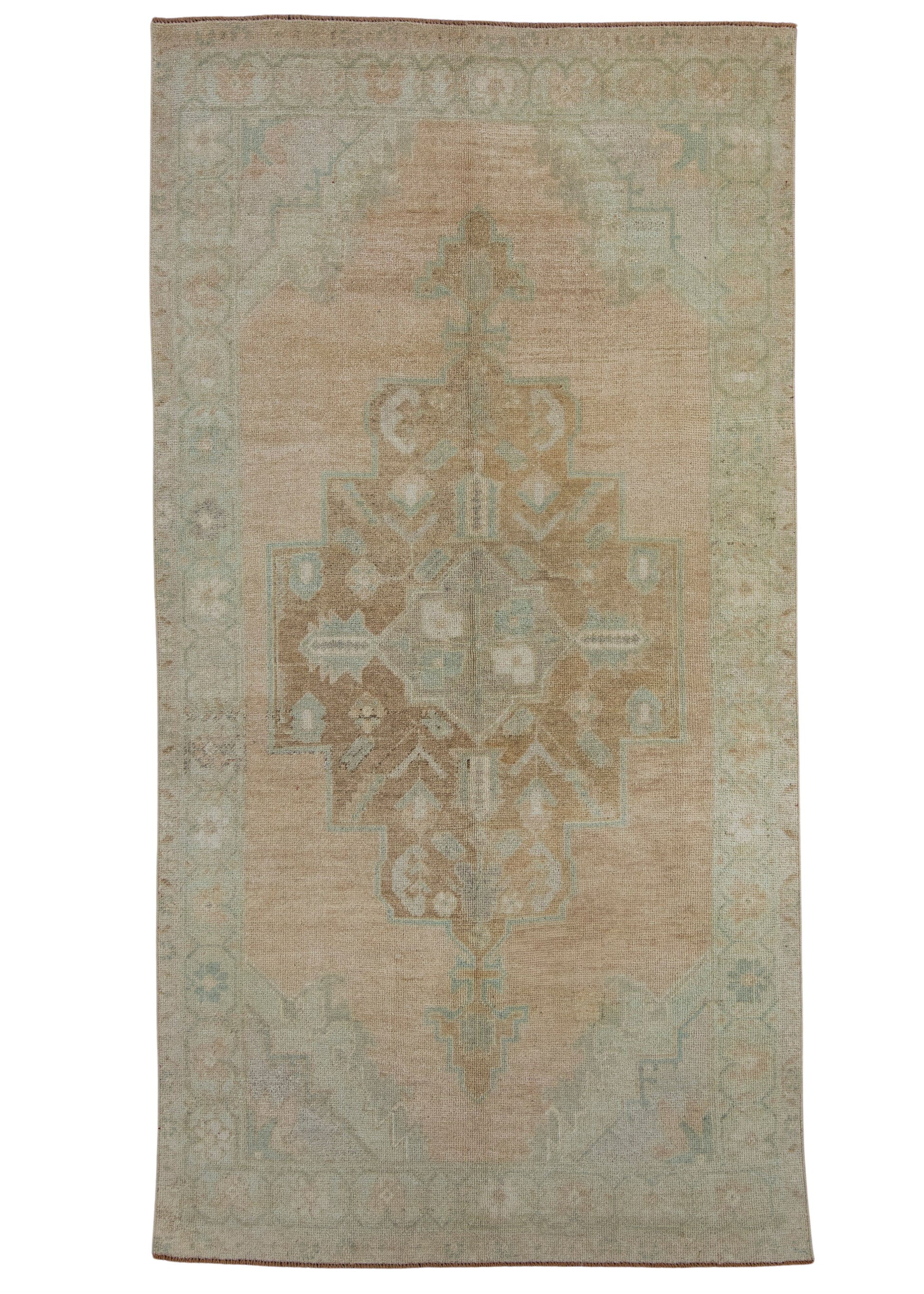 Turkish Vintage Runner Rug 4'4" x 8'3" #17112