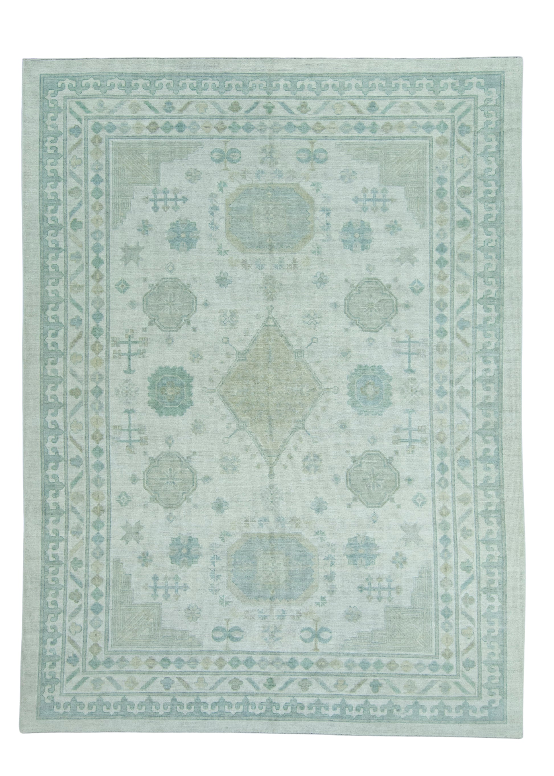 Turkish Oushak Rug 9'4" x 12'6" #19402